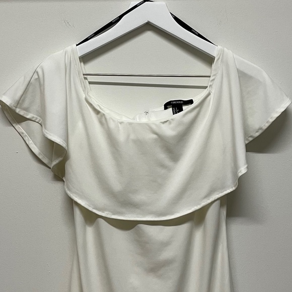 F21 Off Shoulder Dress - Picture 3 of 9